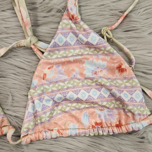 Billabong Feelin Peaceful - Reversible Triangle Bikini Top - Picture 7 of 7